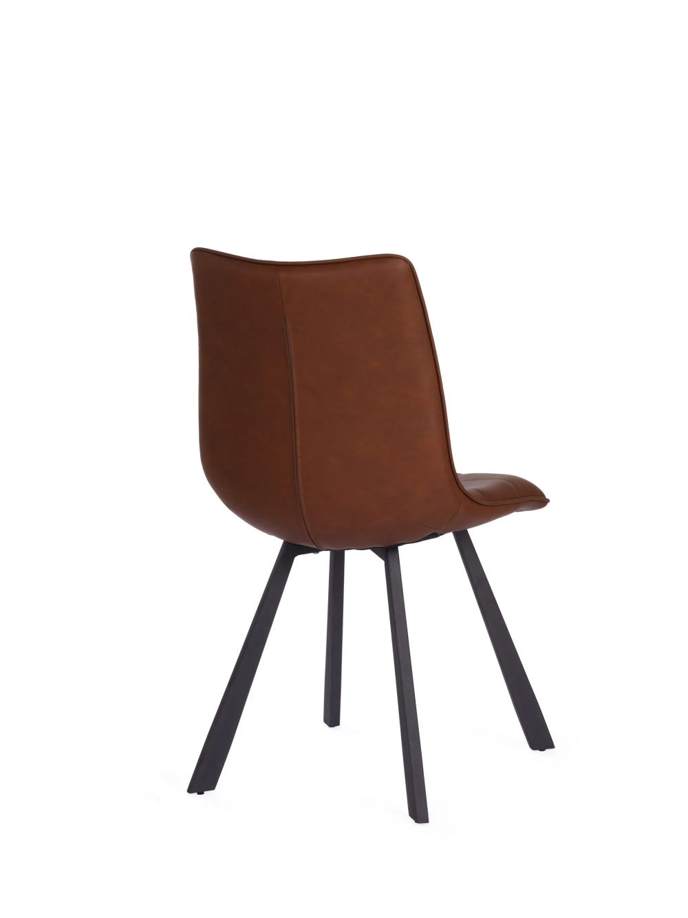 Product photograph of 2 X Laketon Pu Vintage Cognac Dining Chair from Choice Furniture Superstore.
